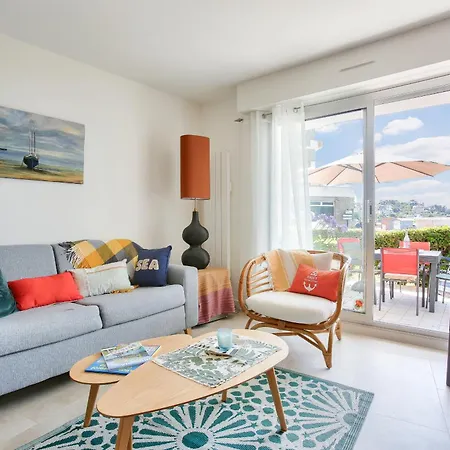 25M De La Plage, Vue Mer, Appartement Pour 4 Erquy Exterior photo