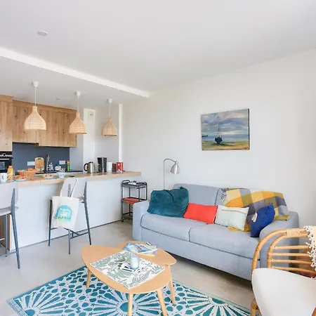 25M De La Plage, Vue Mer, Appartement Pour 4 Erquy Exterior photo